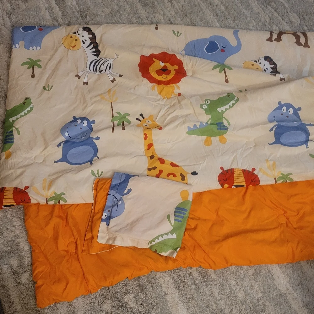 My zone twin animal print comforter